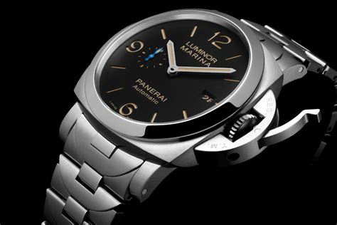 panerai with steel bracelet|panerai aluminum bracelet.